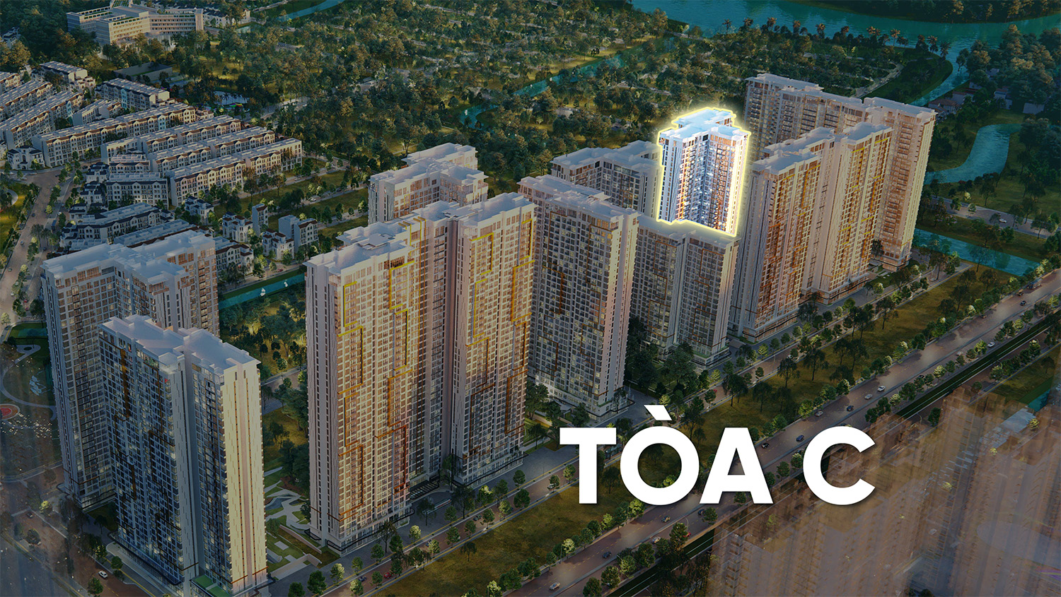 Mặt bằng TÒA C - CAMELLIA - LUMIÈRE BOULEVARD